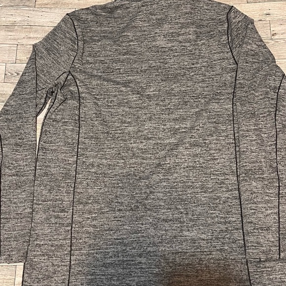 Swiss Tech Designer Long Sleeve 1/4 Zip Gray Pullover Sweater Mens Large(42-44) - Picture 7 of 11